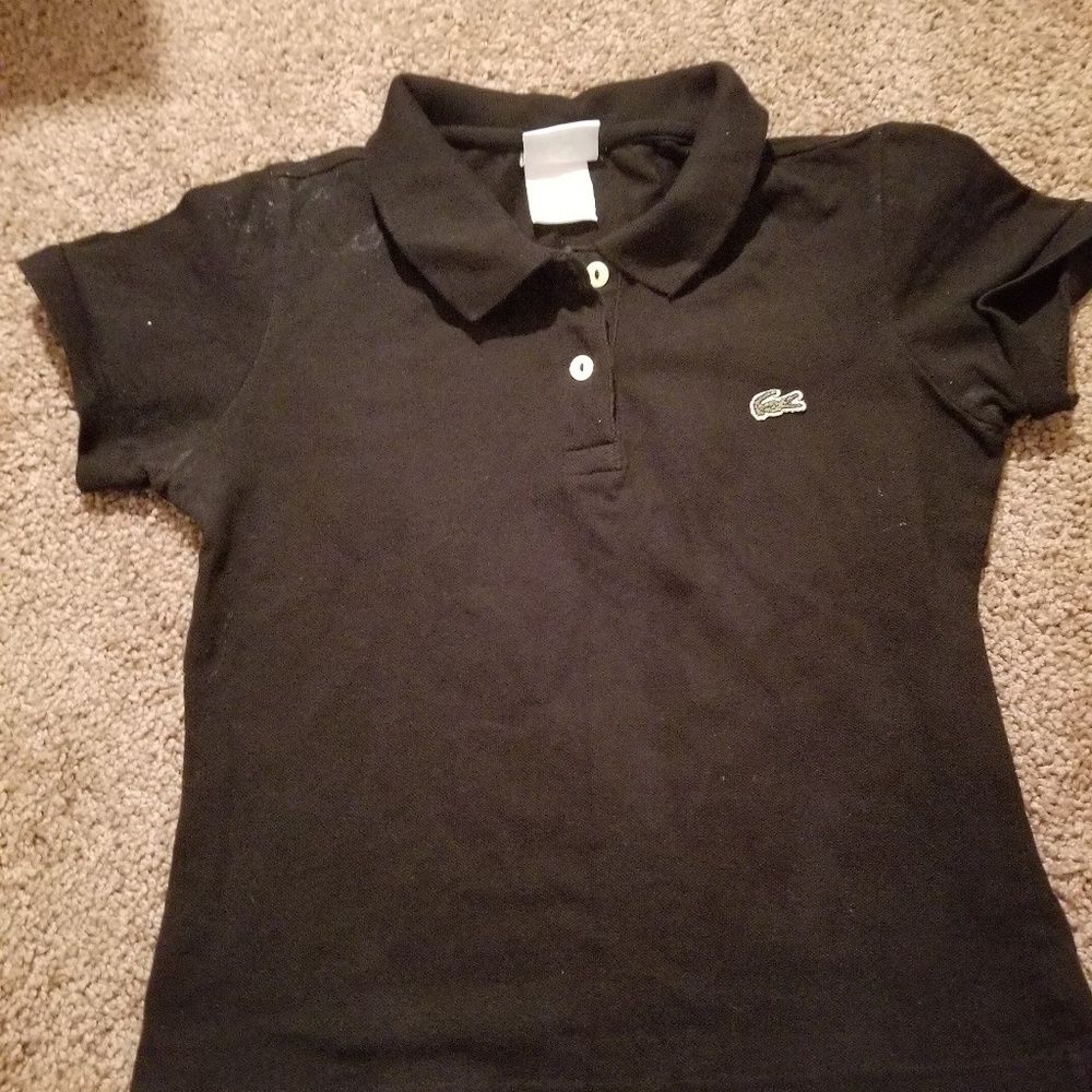DESIGNER LACOSTE🐊 CROP TOPS  EUC - Picture 2 of 3